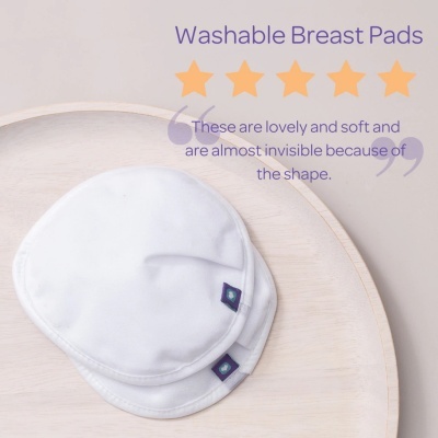 Discos amamentação laváveis Lansinoh Washable Nursing Pads (4 un)