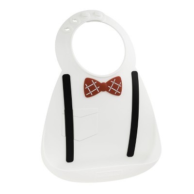 Babete suave de silicone Make My Day Soft Bib