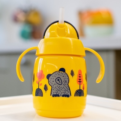 Copo com palhinha Tommee Tippee SuperStar Training Straw Cup 300 ml