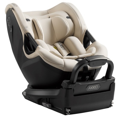 Cadeira auto para criança Axkid bege e preta