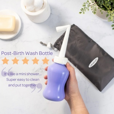 Frasco de Lavagem Perineal Pós-Parto Lansinoh Postpartum Wash Bottle