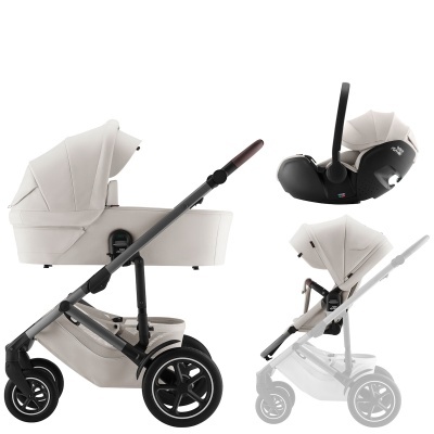 Conjunto passeio trio Britax Römer Smile 5Z Comfort Set Travel System