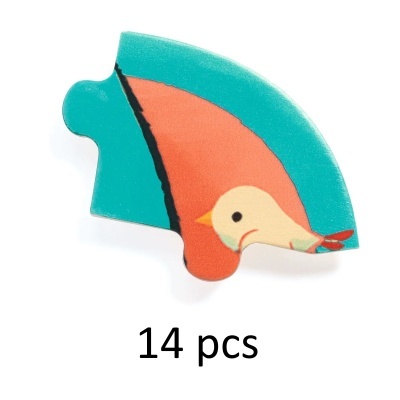 Puzzle madeira Djeco Puzzlo Elephant