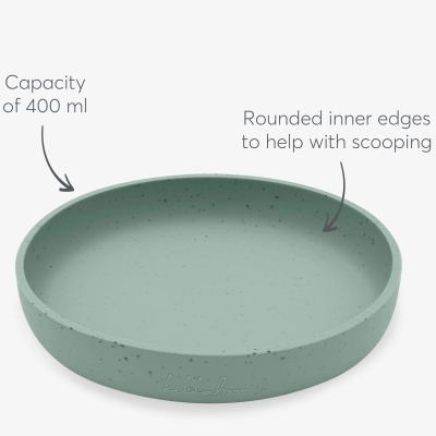 Conjunto refeição Kikkaboo Platinum Silicone Tableware Set