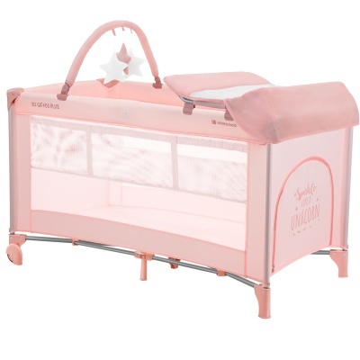 Cama viagem 2 níveis kikkaboo So Gifted Plus 2 Levels Travel Cot