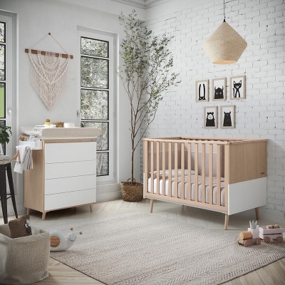 Cama de grades 120 x 60 cm Micuna Nature cot bed