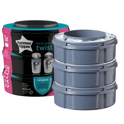 Recargas Tommee Tipee Twist&Click and Sangenic Tec Refill Cassetes.