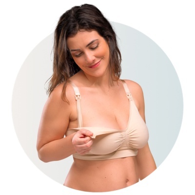 Soutien de maternidade e amamentação Carriwell Gel-Support Nursing Bra