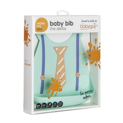 Babete suave de silicone Make My Day Soft Bib