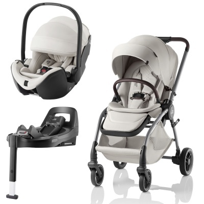 Conjunto passeio Britax Römer Rio Initial Plus Set travel system