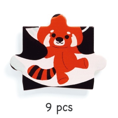 Puzzle madeira Djeco Puzzlo Panda