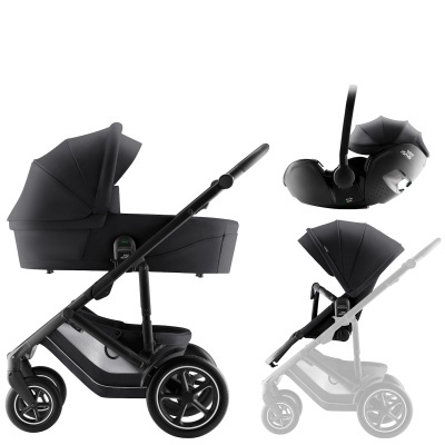Conjunto passeio trio Britax Römer Smile 5Z Comfort Set Travel System