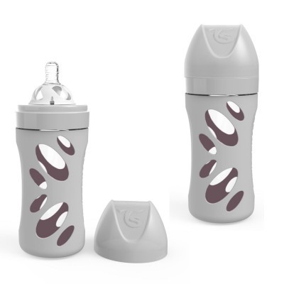 Biberões de vidro anticólicas TwistShake Glass Bottles