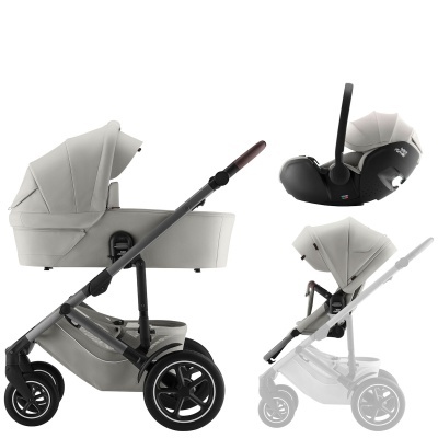 Conjunto passeio trio Britax Römer Smile 5Z Comfort Set Travel System