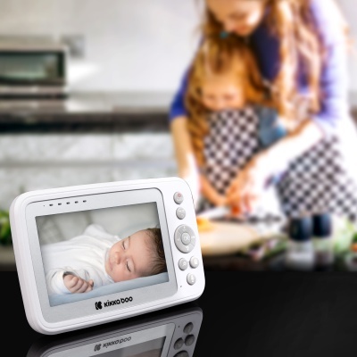 Monitor vigilância com vídeo Kikkaboo Aneres video surveillance monitor