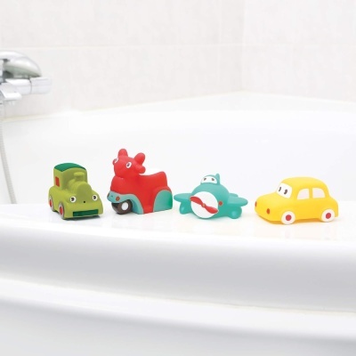 Brinquedos banho Veículos Borrifadores Ludi Transport Bath Sprayers