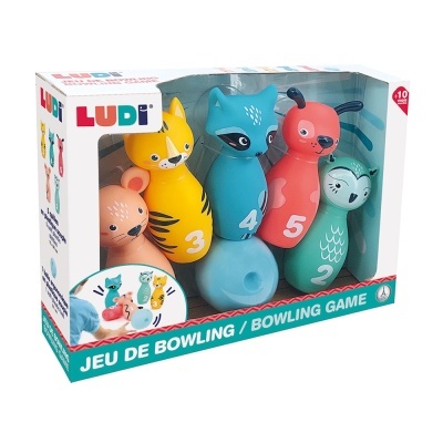 Jogo de bowling macio Ludi Soft Skittles Set