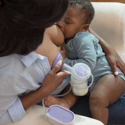 Bomba elétrica extração leite Lansinoh Compact Single Electric Breast Pump