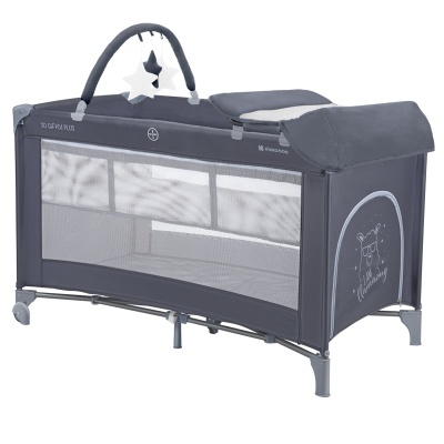 Cama viagem 2 níveis kikkaboo So Gifted Plus 2 Levels Travel Cot