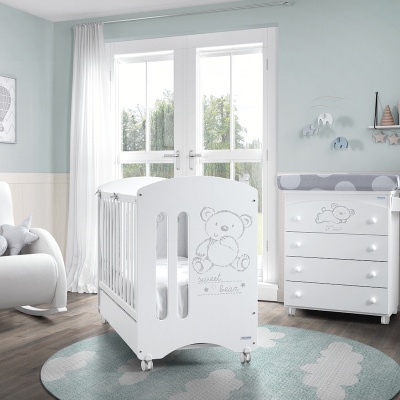 Cama de grades 120 x 60 cm Micuna Sweet Bear cot bed