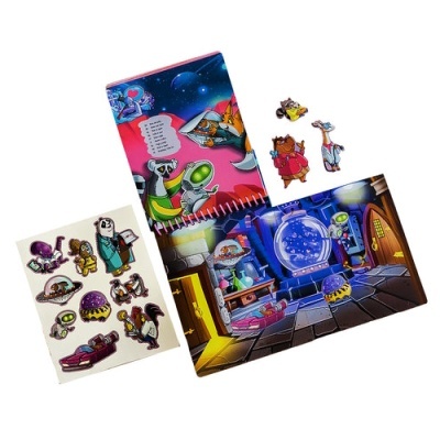 Livro de brincar QwiToy 3in1 Playbook Magic Adventures