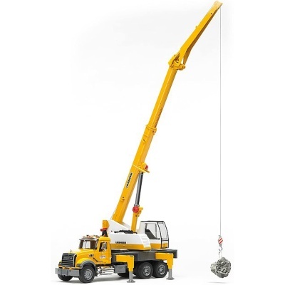 Camião guindaste Bruder Mack Granite Liebher Crane Truck (Escala 1:16)
