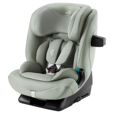 Cadeira auto infantil Britax Römer verde claro acolchoada com cinto de cinco pontos