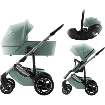 Conjunto passeio trio Britax Römer Smile 5Z Comfort Set Travel System