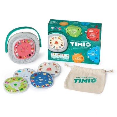 Leitor de aprendizagem interativo Timio Interactive Audio Learning Toy Leitor de aprendizagem interativo Timio Interactive Audio Learning Toy
