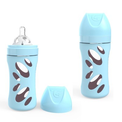 Biberões de vidro anticólicas TwistShake Glass Bottles