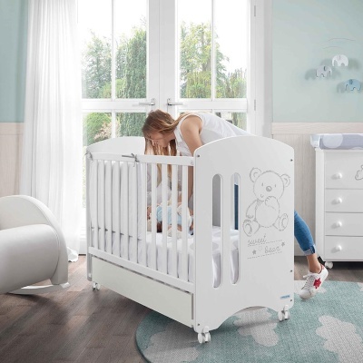 Cama de grades 120 x 60 cm Micuna Sweet Bear cot bed