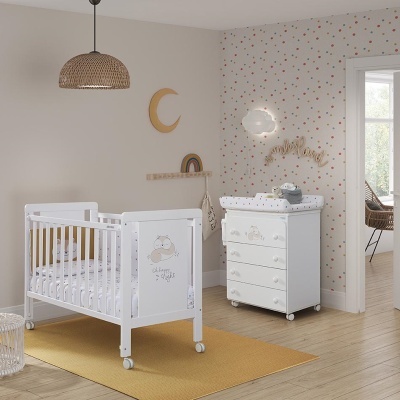 Cama de grades 120 x 60 cm Micuna Happy cot bed