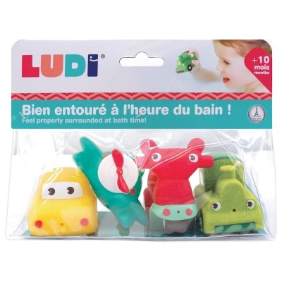 Brinquedos banho Veículos Borrifadores Ludi Transport Bath Sprayers