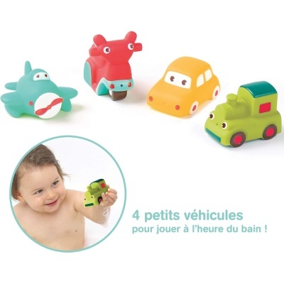 Brinquedos banho Veículos Borrifadores Ludi Transport Bath Sprayers