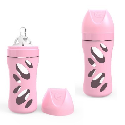 Biberões de vidro anticólicas TwistShake Glass Bottles