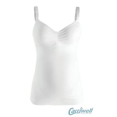 Top de aleitamento sem mangas com cinta redutora Carriwell Nursing Control Cami