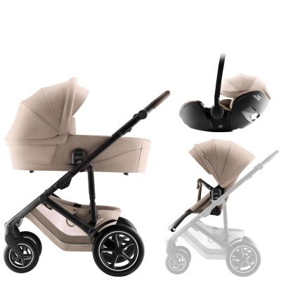 Conjunto passeio trio Britax Römer Smile 5Z Comfort Set Travel System
