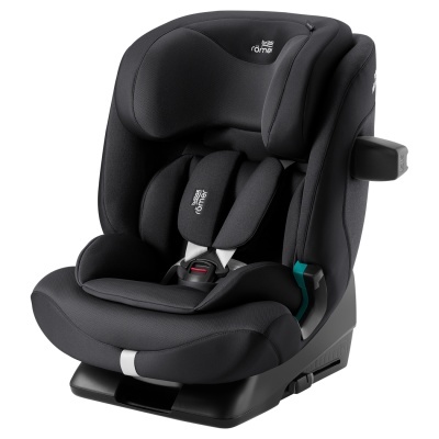 Cadeira auto para criança preta Britax Römer com arnês e base sólida