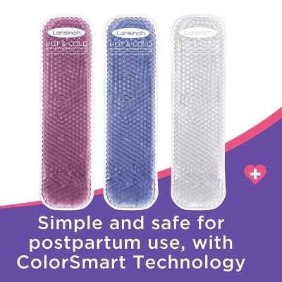 Compressa terapia quente/frio pós-parto Lansinoh Cold & Warm Post-Birth Relief Pad