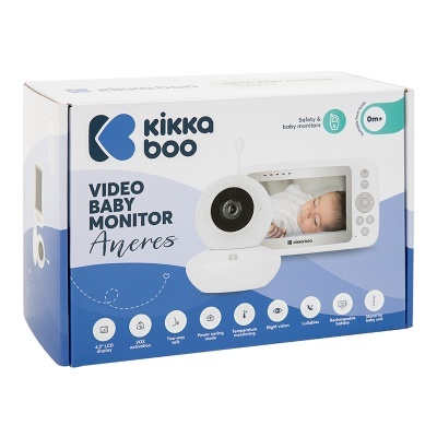 Monitor vigilância com vídeo Kikkaboo Aneres video surveillance monitor