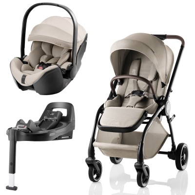 Conjunto passeio Britax Römer Rio Initial Plus Set travel system