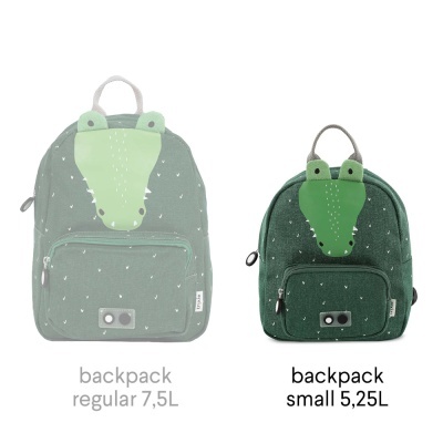 Mochila pequena Trixie Backpack Small Mr. Crocodile