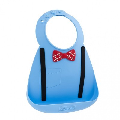 Babete suave de silicone Make My Day Soft Bib