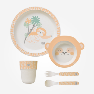 Conjunto Refeição em Bambu da Saro