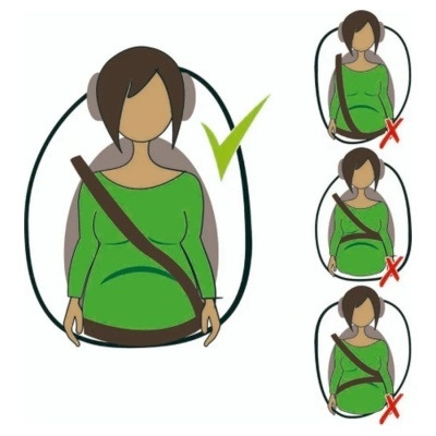 Cinto automóvel para grávidas Saro Pregnant Set Belt