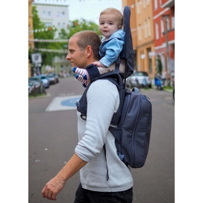 Mochila fraldas e assento bebé Minimeis Hero Parent Backpack Mochila fraldas e assento bebé Minimeis Hero Parent Backpack