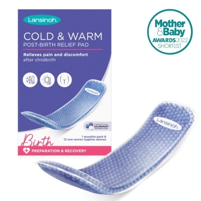 Compressa terapia quente/frio pós-parto Lansinoh Cold & Warm Post-Birth Relief Pad