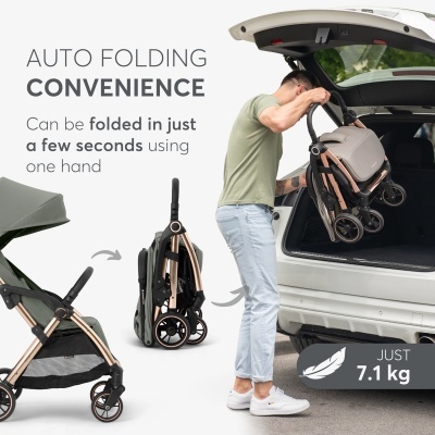 Conjunto Kikkaboo Eden Plus i-Xtend travel system
