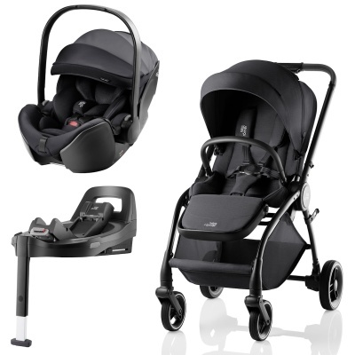Conjunto passeio Britax Römer Rio Initial Plus Set travel system