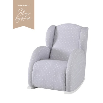 Cadeira/poltrona de baloiço Micuna Flor SLOW SYSTEM Rocking Chair